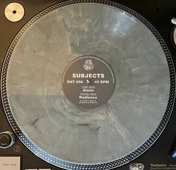 Subjects (5) : Radiance / Alone (12", S/Edition, Gre)