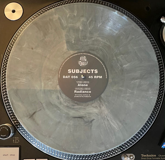 Subjects (5) : Radiance / Alone (12", S/Edition, Gre)