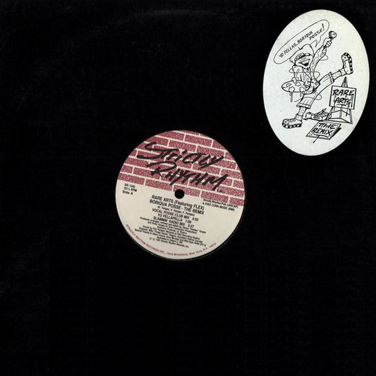 Rare Arts Featuring Flex* : Boriqua Posse - The Remix (12")