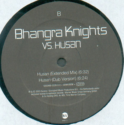 Bhangra Knights vs. Husan : Husan (12")