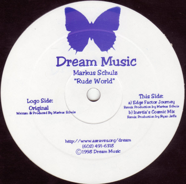 Markus Schulz : Rude World (12")