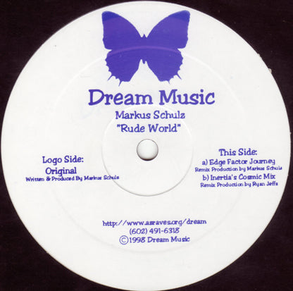 Markus Schulz : Rude World (12")