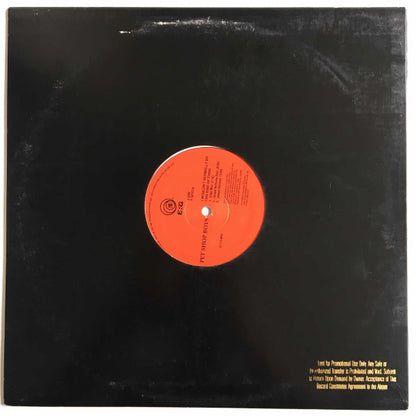 Pet Shop Boys : I Wouldn't Normally Do This Kind Of Thing (12")