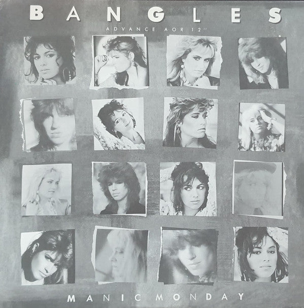 Bangles : Manic Monday (12", Single, Promo)