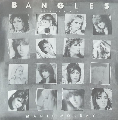 Bangles : Manic Monday (12", Single, Promo)