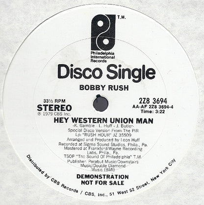 Bobby Rush : I Wanna Do The Do (12", Promo)