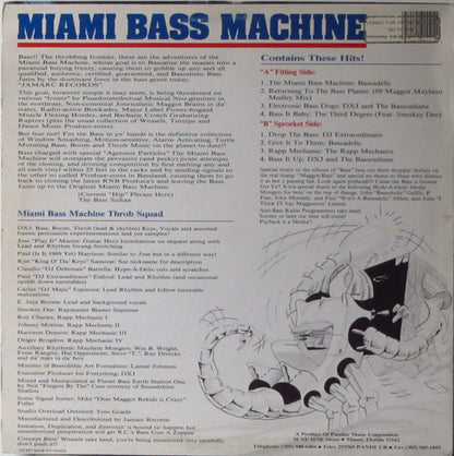 Various : The Miami Bass Machine (LP, Comp, Promo)