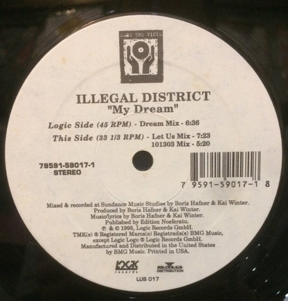Illegal District : My Dream (12")