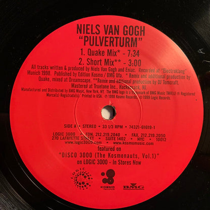 Niels Van Gogh : Pulverturm (12")