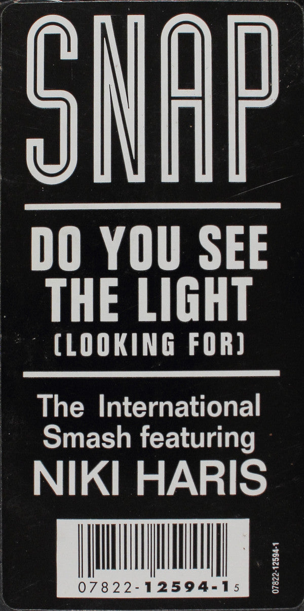 Snap* Featuring Niki Haris : Do You See The Light (Looking For) (12")