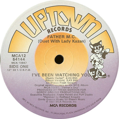 Father MC Duet With Lady Kazan : I've Been Watching You (12", Single)