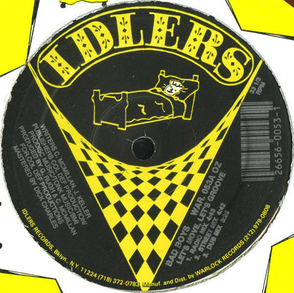 Bad Boys : Tear Up Shop / Let's Move Let's Groove (12")