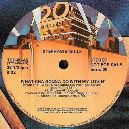 Stephanie Mills : What Cha Gonna Do With My Lovin' (12", Promo)