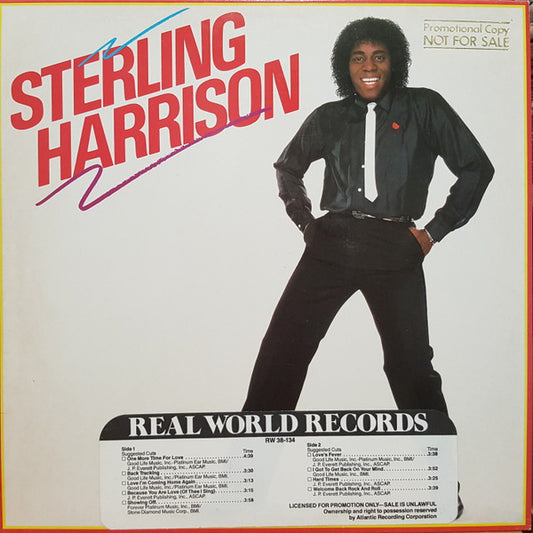 Sterling Harrison : Sterling Harrison (LP, Album, Mon)