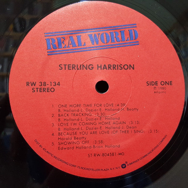 Sterling Harrison : Sterling Harrison (LP, Album, Mon)