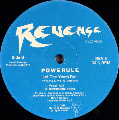 Powerule : Brick In A Wall (12")