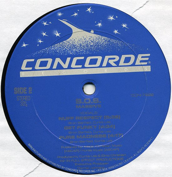 S.O.S. Massive : Nuff Respect / Get Funky (12")