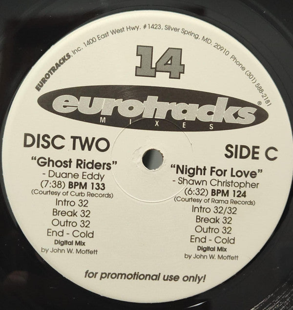 Various : Eurotracks Mixes Issue Fourteen (14) (3x12", Promo)