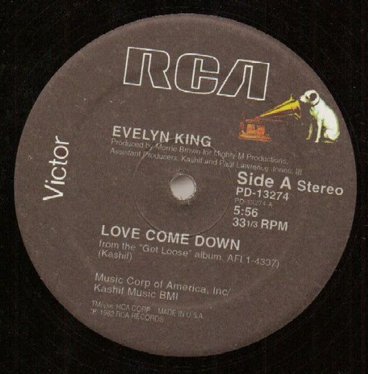 Evelyn King : Love Come Down (12")