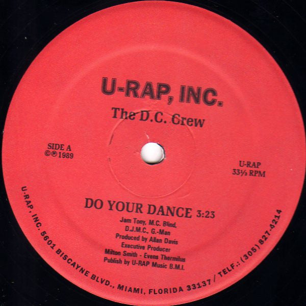 The D.C. Crew : Do Your Dance (12")