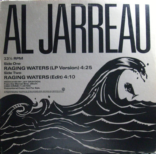 Al Jarreau : Raging Waters (12", Promo)
