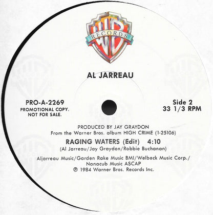Al Jarreau : Raging Waters (12", Promo)