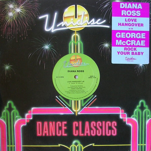 Diana Ross / George McCrae : Love Hangover / Rock Your Baby (12", Gre)