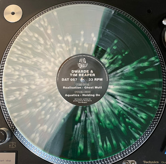 Dwarde & Tim Reaper : Aquatics / Holding On / Realisation / Ghost Mutt (12", S/Edition, Gre)