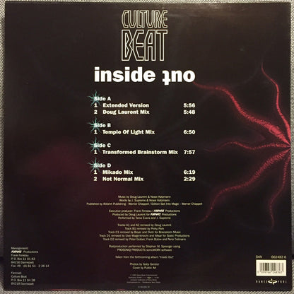 Culture Beat : Inside Out (2x12")