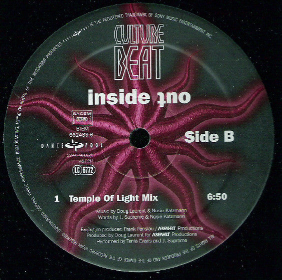 Culture Beat : Inside Out (2x12")