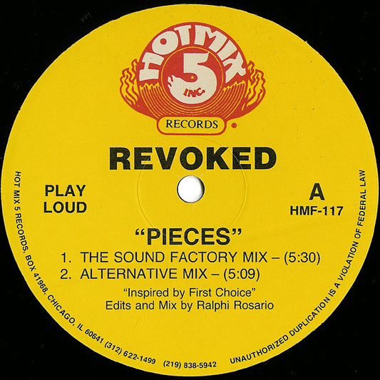 Revoked : Pieces (12")