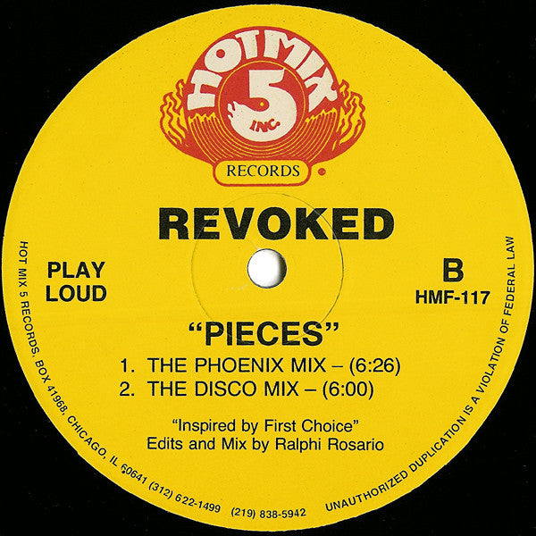 Revoked : Pieces (12")
