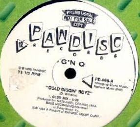 G 'N Q : Gold Diggin' Boyz (12", Promo)