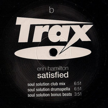 Erin Hamilton : Satisfied (12")
