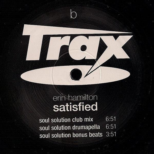 Erin Hamilton : Satisfied (12")