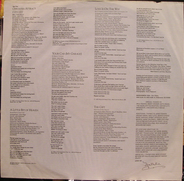 Natalie Cole : Dangerous (LP, Album, SP)