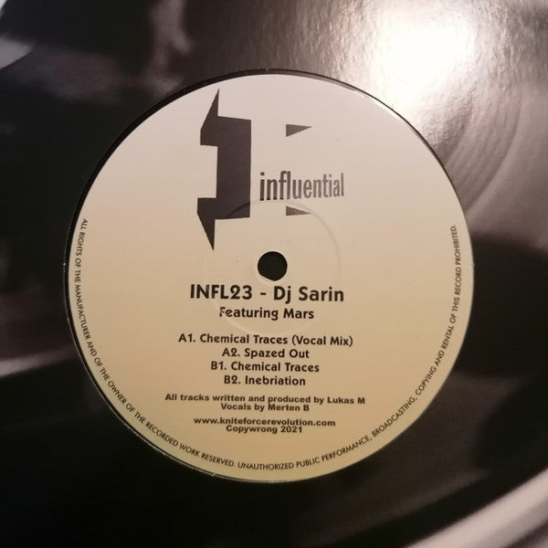 Dj Sarin Featuring Mars (91) : Chemical Traces EP (12", EP)