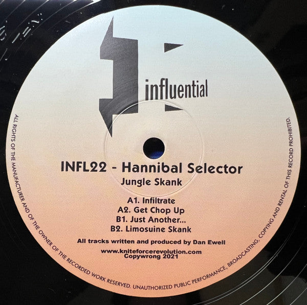Hannibal Selector : Jungle Skank (12")