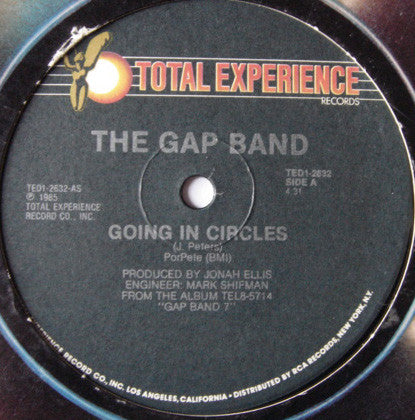 The Gap Band : Going In Circles (12")