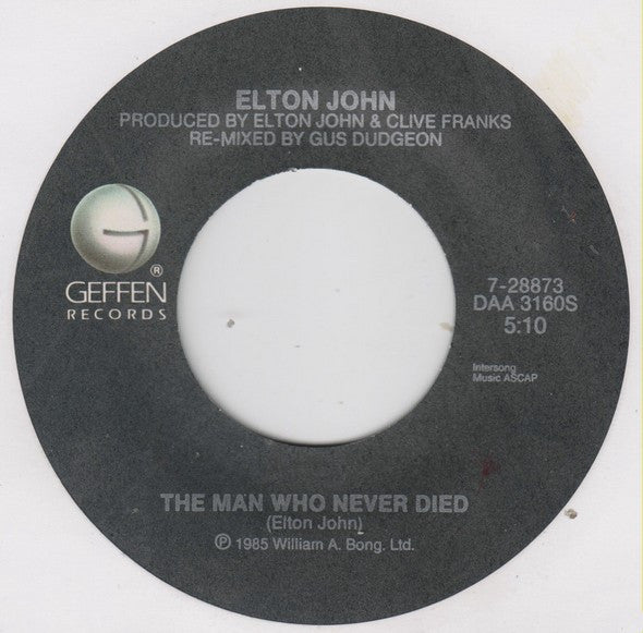 Elton John : Wrap Her Up (7", Single, Spe)