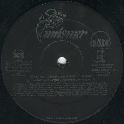 Big Punisher : I'm Not A Player (12")