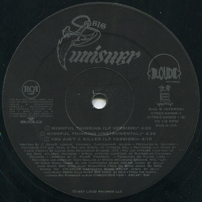 Big Punisher : I'm Not A Player (12")