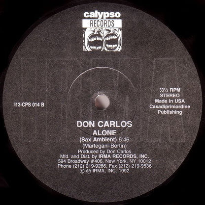 Don Carlos : Alone (12")
