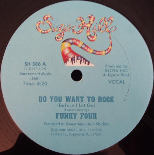 Funky 4 + 1 : Do You Want To Rock (Before I Let Go) (12")