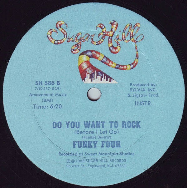 Funky 4 + 1 : Do You Want To Rock (Before I Let Go) (12")