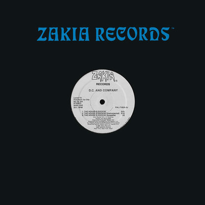 D.C. And Company : The House Is Rockin' (12", Promo)