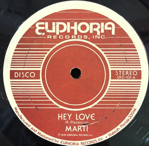 Marti : Hey Love (12")