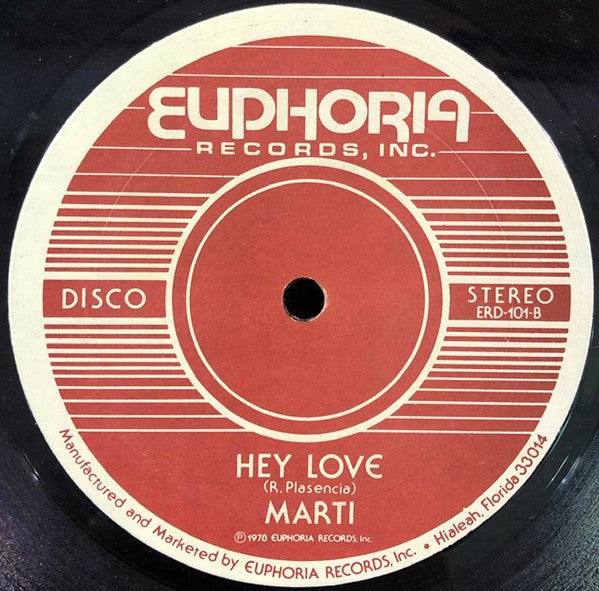 Marti : Hey Love (12")
