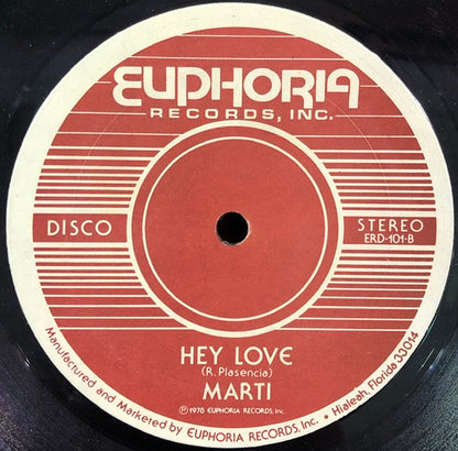Marti : Hey Love (12")