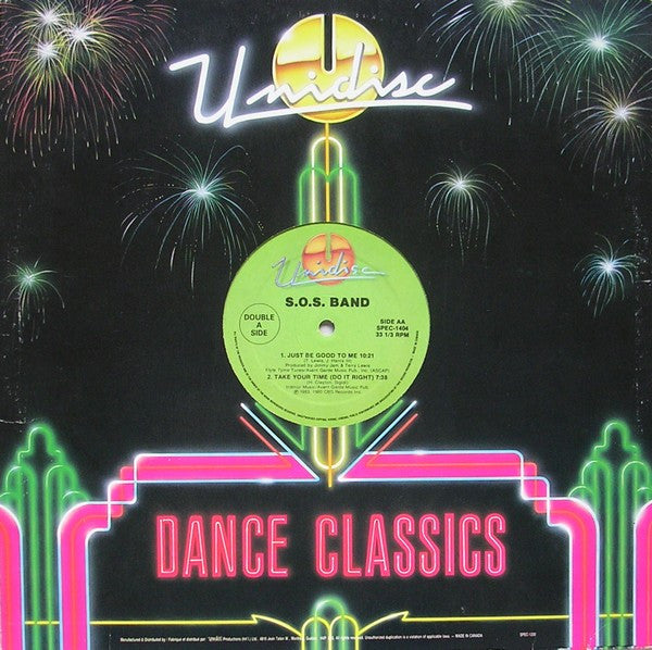 Wild Cherry / The S.O.S. Band : Play That Funky Music / Just Be Good To Me / Take Your Time (Do It Right) (12", Gre)